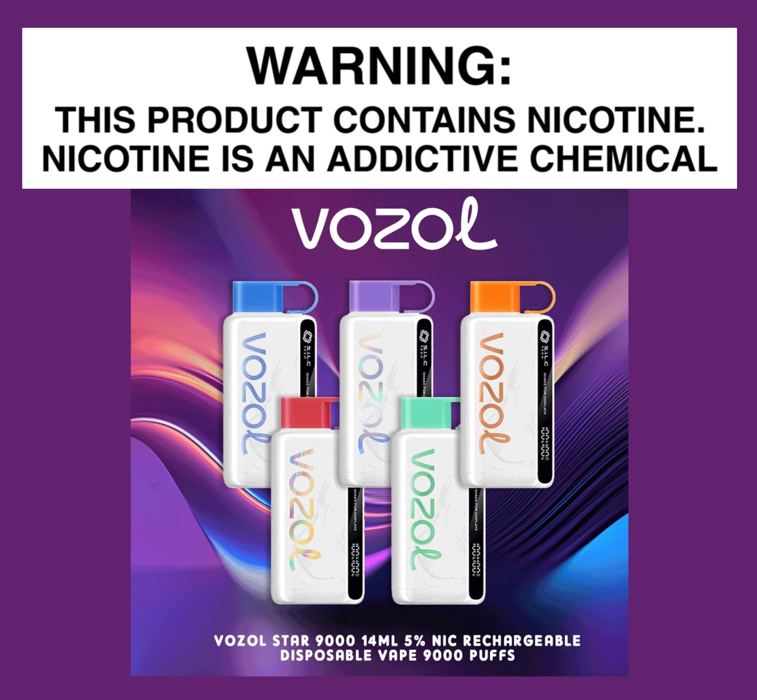 Vozol Star 9000 Puff Disposable 5 L7 Vapors